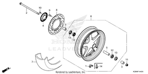 Front Wheel Schematic