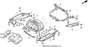 Trunk Lower Cover Schematic