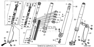 Front Fork Schematic