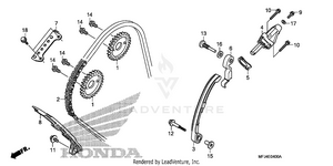 Cam Chain@tensioner Schematic