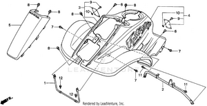 Front Fender Schematic