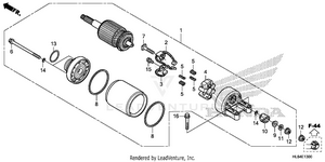 Starting Motor Schematic