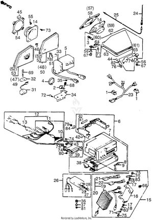 12oi/a/lradio 84-85 Schematic