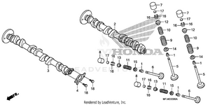 Camshaft@valve Schematic