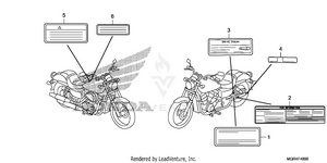 Caution Label Schematic