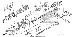 Gearshift Drum Schematic