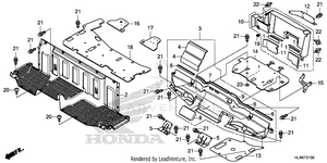 Seat Bottom Cover Schematic