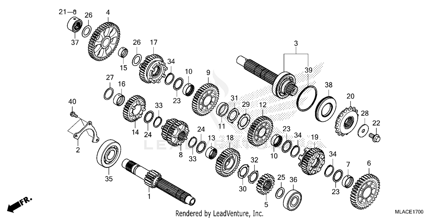 TRANSMISSION             (CMX1100A/A2)