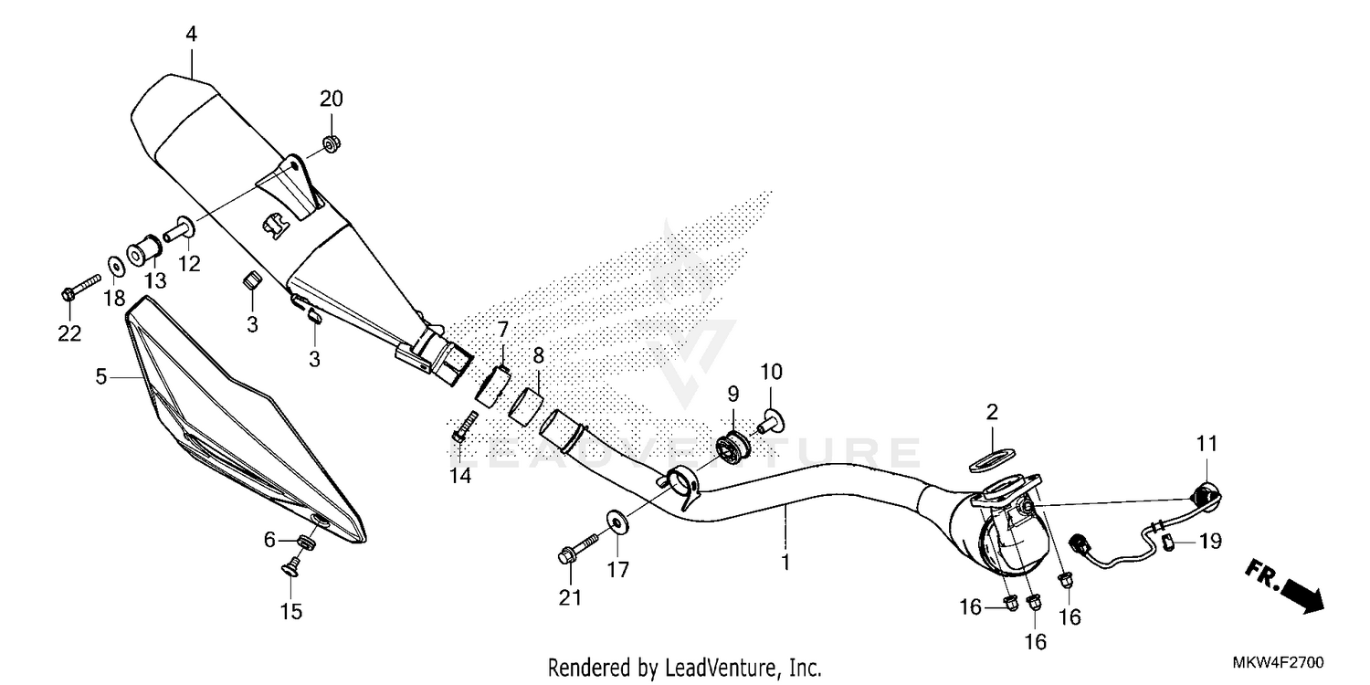 EXHAUST MUFFLER