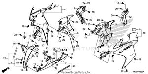 Middle Cowl Schematic