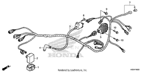 Wire Harness (1) Schematic