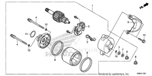 Starter Motor (2) Schematic