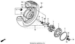 Rear Wheel Schematic