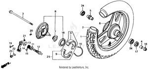 Front Wheel Schematic