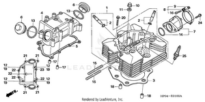 Cylinder Head Schematic