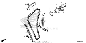 Cam Chain@tensioner Schematic