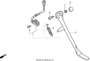 1100c/c2stand 95-97 Schematic