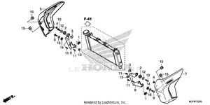 Radiator Cover Schematic
