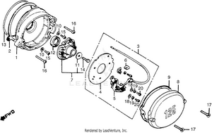 Points + Advancer 80 Schematic