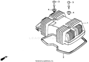 Cylinder Head Cover Schematic