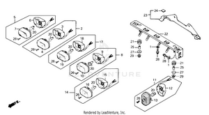 Front Pilot Lamp Schematic