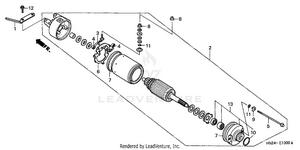 Starter Motor Schematic