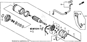 Starter Motor Schematic
