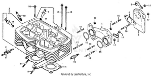 Cylinder Head Schematic
