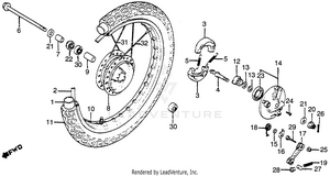 Front Wheel Schematic