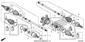 Rear Driveshaft Schematic