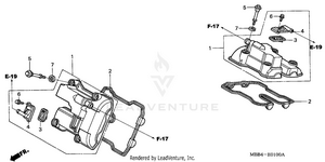 Cylinder Head Cover Schematic