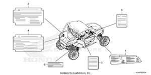 Caution Labels Schematic