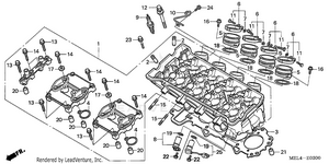 Cylinder Head Schematic