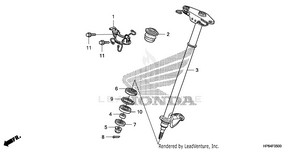 Steering Shaft Schematic