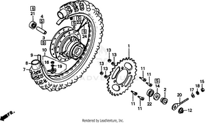 Rear Wheel Schematic