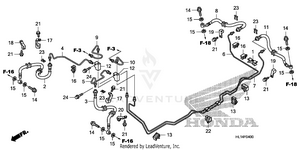 Brake Pipe Schematic