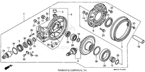 Final Driven Gear Schematic