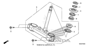 Steering Stem Schematic