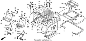 Trx 200drear Fender 91-96 Schematic