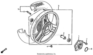 Rear Wheel Schematic