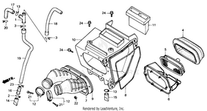 Air Cleaner 85-87 Schematic