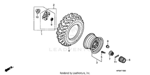 Rear Wheel Schematic