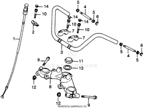 Handlebar + Top Bridge Schematic