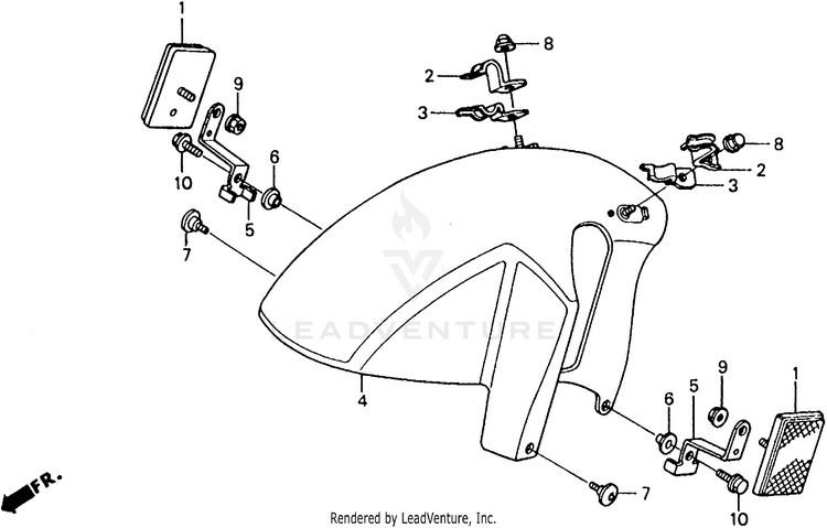 1994 Honda RC45 RVF750 OEM Parts