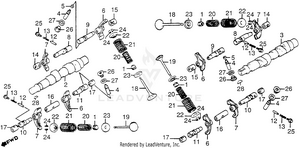 Camshaft + Valve Schematic