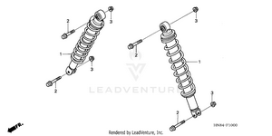 Front Shock Absorber Schematic