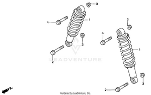 Front Shock Absorber Schematic