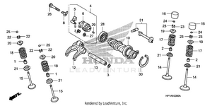 Camshaft@valve Schematic