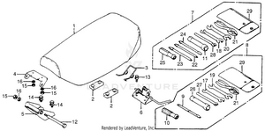 Seat + Tools Schematic