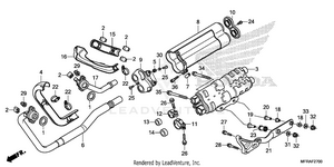 Exhaust Muffler Schematic